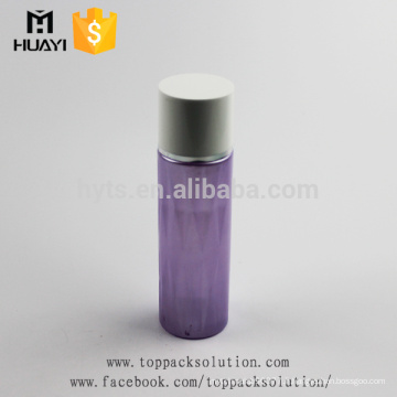 couleur pourpre 100 ml toner facial bouteilles en verre emballage cosmétique